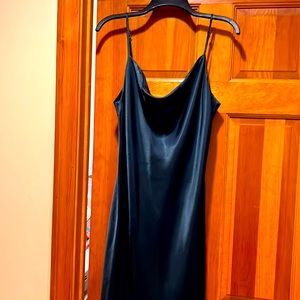 Zara Deep Emerald Midi Slip Dress